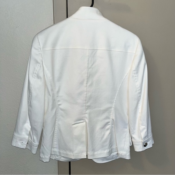 White Carlisle Jacket Blazer - Picture 3 of 5